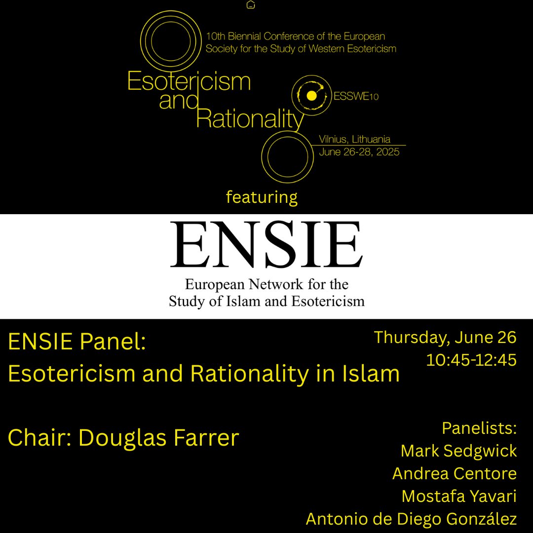 ***Conferences***
Thursday, June 26, from 10:45-12:45, will see the ENSIE Panel at this year’s ESSWE Conference in Vilnius!

All information at ensie.site/index.html and esswe10.lt!