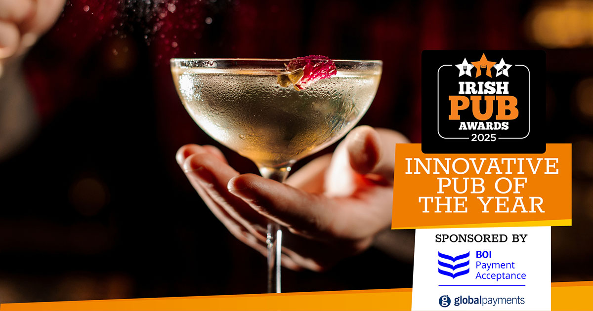 Irish Pub Awards (@irishpub_awards) on Twitter photo Local pub, big ideas? We’re celebrating pubs that have adapted, improved & made a real difference to their business. It could be a fresh look or a clever new offer!
Enter Innovative Pub of the Year click here: irishpubawards.ie
Entries close May 30! Sponsored by <a href="/BOIPA_/">BOI Payment Acceptance</a> Local pub, big ideas? We’re celebrating pubs that have adapted, improved & made a real difference to their business. It could be a fresh look or a clever new offer!
Enter Innovative Pub of the Year click here: irishpubawards.ie
Entries close May 30! Sponsored by <a href="/BOIPA_/">BOI Payment Acceptance</a>