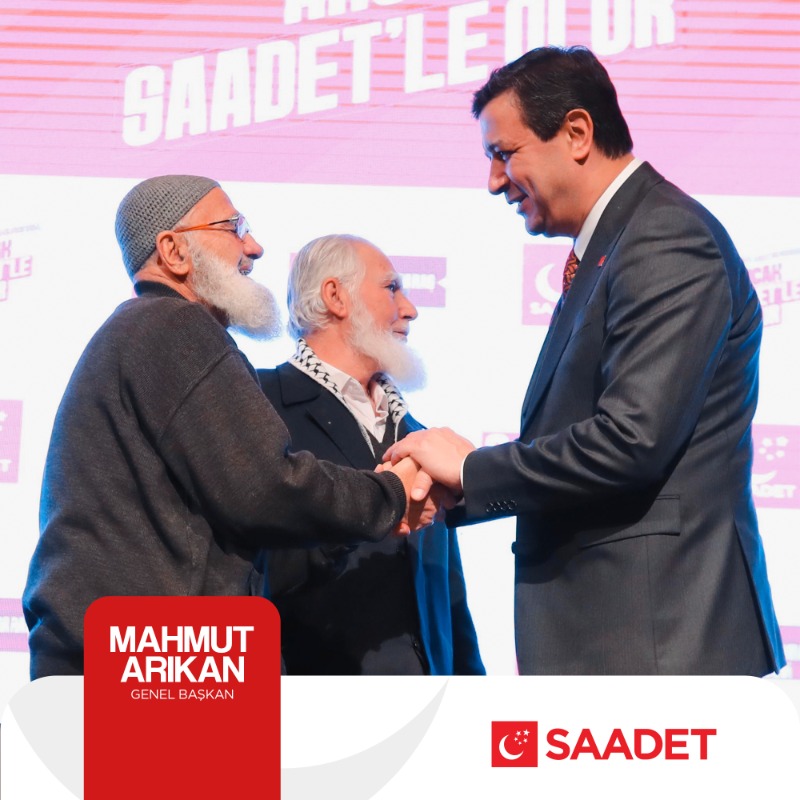SaadetPartisi's tweet photo. Mahmut ARIKAN
Saadet Partisi Genel Başkanı 
➤ @mahmutarikansp
