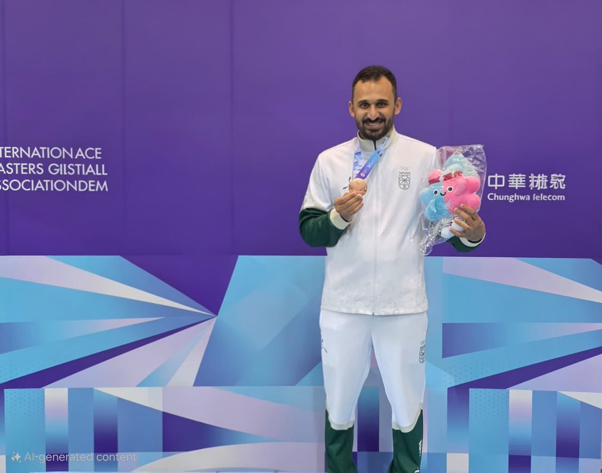 Saudi_Swimming's tweet photo. أخضر السباحة للماسترز يحصد 7 ميداليات منوعة في اليوم الثالث من منافسات السباحة 🏊‍♂️ 🇸🇦

ضمن دورة الألعاب الأولمبية العالمية للماسترز في تايبيه @ksamastersSCSM 💪

ميداليات ذهبية 🥇🥇
ميداليات فضية 🥈🥈
ميدالية برونزية  🥉🥉🥉

ألــــــــــــف مــــــــبروووك للأبـطـال 👏💚 https://t.co/rNFnr7N5Vq