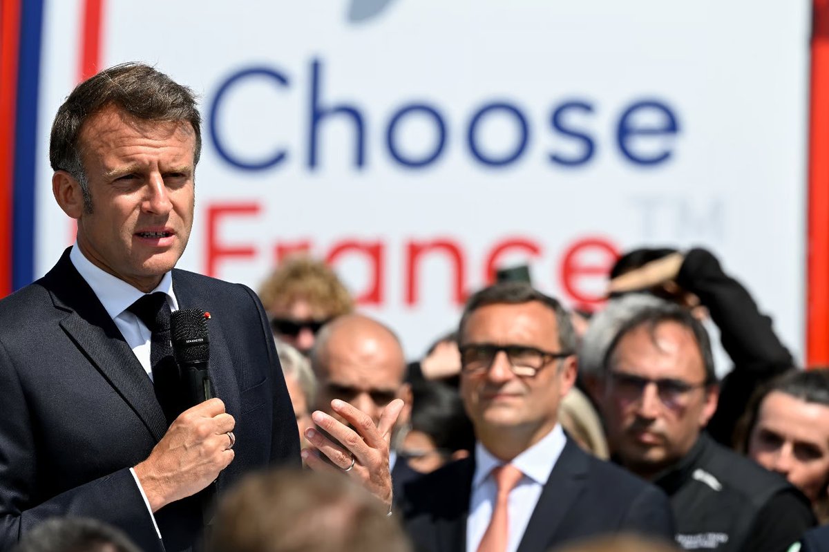 🇫🇷 Choose France : 37 milliards d'€ annoncés !

✅ 6,4 milliards par Prologis
✅ 10 milliards par Brookfield
✅ 1 milliard par Revolut
✅ 450 millions pour le recyclage textile par Circ

On parle de 20 milliards d'€ de nouveaux projets et 13.000 emplois promis.

Pourtant