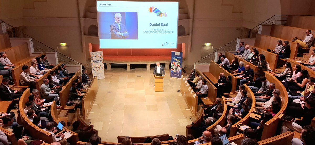 Anthony Fts (@anthony_fts92) on Twitter photo 🚀 | Lancement des 3èmes Assises de la <a href="/FondationCMAF/">Fondation Crédit Mutuel Alliance Fédérale</a> au <a href="/Le_Museum/">Muséum national d'Histoire naturelle</a> avec en ouverture <a href="/BaalDaniel/">Daniel Baal</a> et N. Théry
💡 | Des débats utiles pour mettre nos énergies en commun au profit du collectif
🤝 | Le dividende sociétal <a href="/CreditMutuelAF/">Crédit Mutuel Alliance Fédérale</a>, c’est du concret, pas du concept ! 🚀 | Lancement des 3èmes Assises de la <a href="/FondationCMAF/">Fondation Crédit Mutuel Alliance Fédérale</a> au <a href="/Le_Museum/">Muséum national d'Histoire naturelle</a> avec en ouverture <a href="/BaalDaniel/">Daniel Baal</a> et N. Théry
💡 | Des débats utiles pour mettre nos énergies en commun au profit du collectif
🤝 | Le dividende sociétal <a href="/CreditMutuelAF/">Crédit Mutuel Alliance Fédérale</a>, c’est du concret, pas du concept !