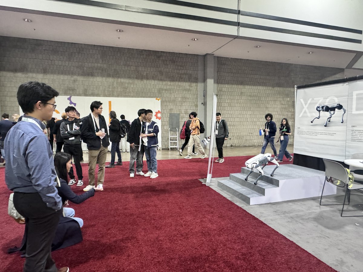 DeepRobotics_CN's tweet image. 🚀Opening: Excited to be at #ICRA2025 in Atlanta!🚀
Visit #DEEPRobotics at Booth #201. Let’s talk robotics, automation, and the future of AI!
🤖Drop by for live demos and connect with us here.
#Robotics #AI #Innovation #RobotDog #Innovation #TechExpo