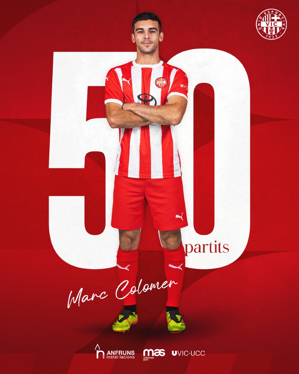 UEVic_'s tweet photo. Una xifra que arriba en un moment molt especial 💫

𝐄𝐧𝐡𝐨𝐫𝐚𝐛𝐨𝐧𝐚, Colo! 👏

#SomUEVic 🔴⚪️
#LligaElit | #futbolcat https://t.co/NjIqG7UEhg