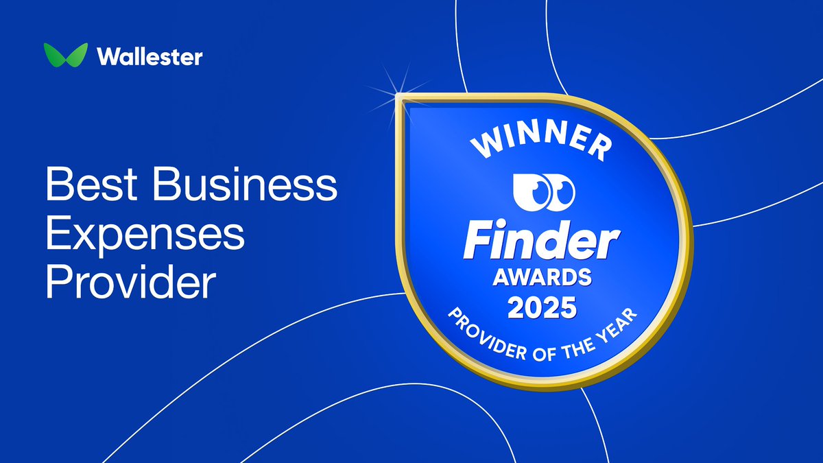 🏆 Wallester named Best Business Expenses Provider at Finder’s Provider of the Year Awards 2025! 

<a href="/finder/">Finder</a> recognises the top providers across key categories, based on expert analysis &amp; industry data. 

Thank you to our team, partners &amp; clients for making this possible 💚