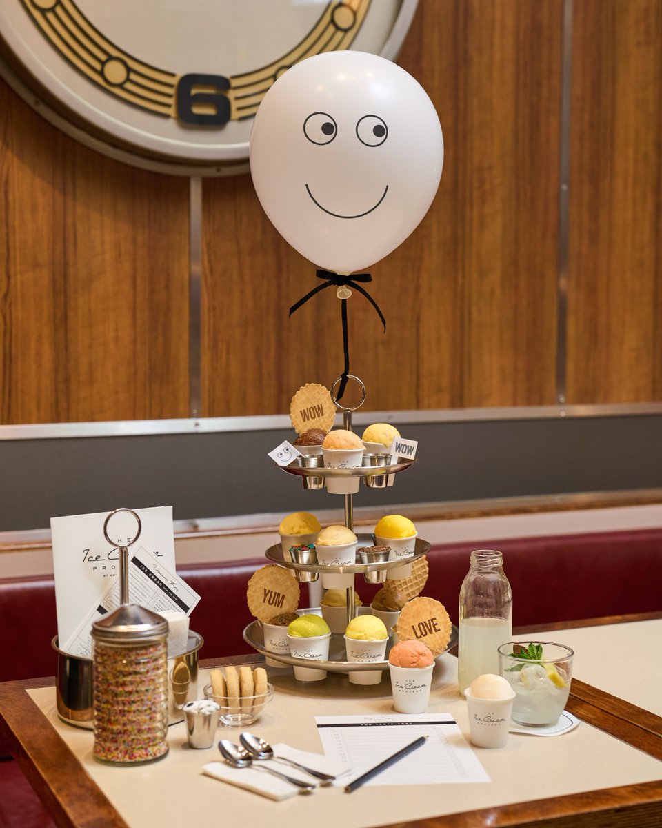 Introducing: The Ice Cream Project Blind Tasting Tea 🍨

Skip the queue and dive spoon-first into 15 of our cult ice cream flavours at the #AnyaCafe. 

Pre-book your Ice Cream Blind Tasting Tea: anyahindmarch.visitlink.me/taTtLN
 
#AnyaVillage #AfternoonTea