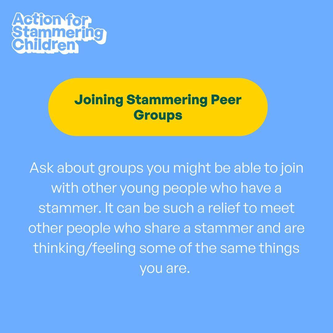 “I thought I was the only one…”

Young people who stammer often feel alone — until they find others who get it. 💬💙

👥 Our Support Hub signposts youth groups &amp; services where real connection happens.

📲 Explore here: bit.ly/3AImXTe

#StammeringAwareness