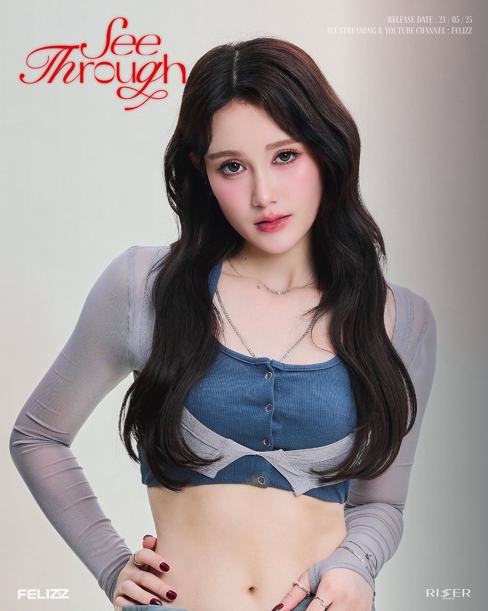 FELIZZOfficial_'s tweet image. DEBUT SINGLE🐱
FELIZZ - See Through

CONCEPT PHOTO Ver.1
[ CHARI - ชาริ ]

OFFICIAL MV
23.05.2025

🎧 ALL STREAMING &amp;amp; YouTube : FELIZZ

#FELIZZ
#FELIZZ_SeeThrough
#RISERMUSIC