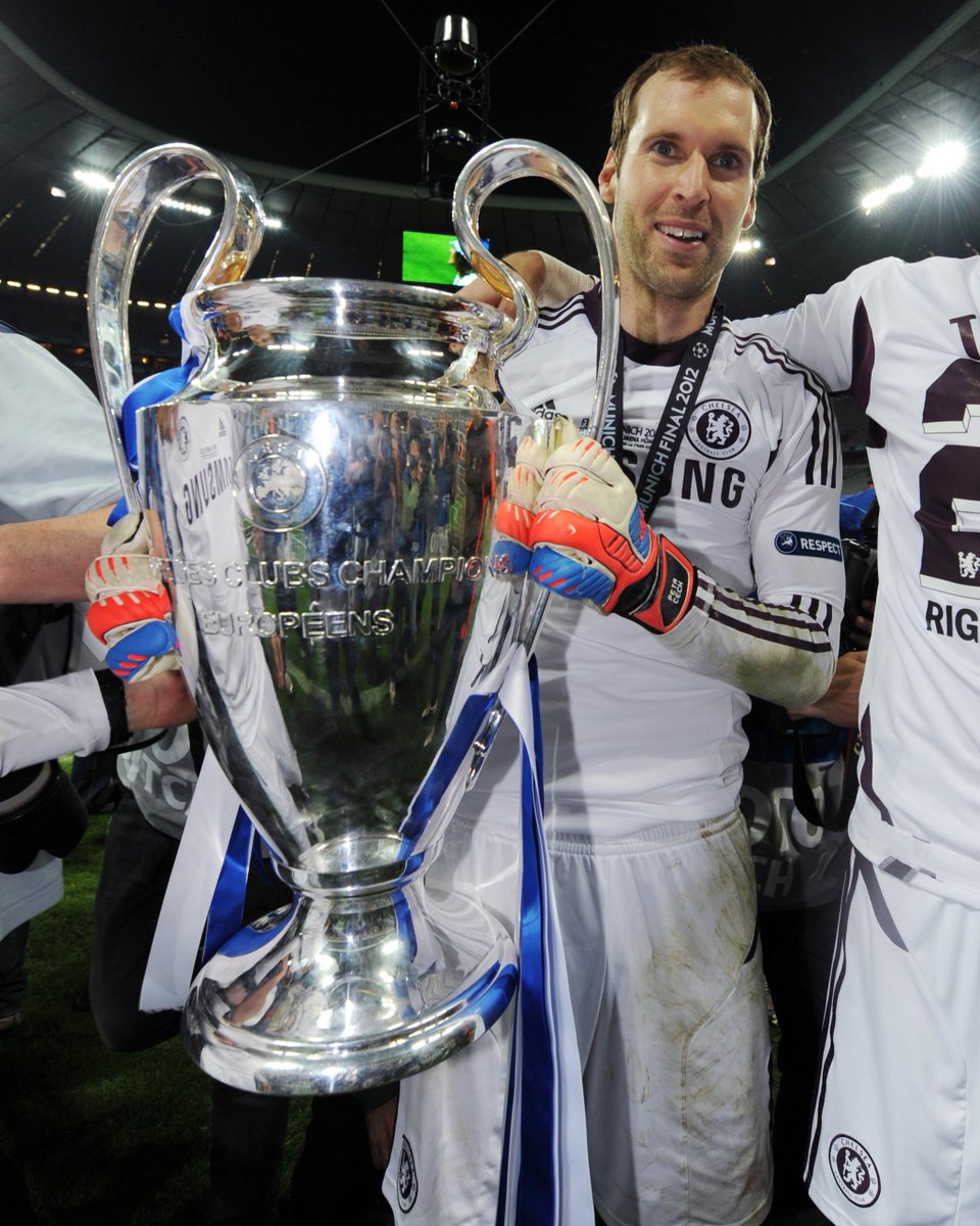 ChampionsLeague's tweet photo. Petr Čech in Munich 🧤

#UCLfinal https://t.co/LvhZx67L72
