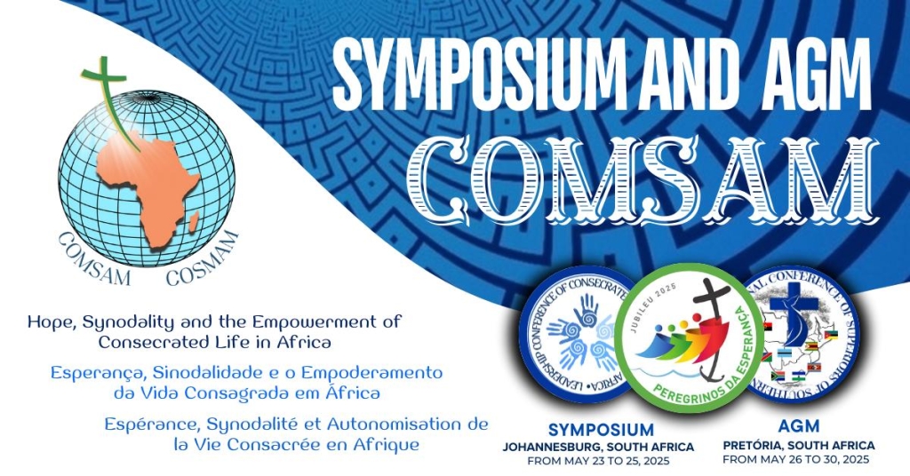 COMSAM, established in 2005 by the Symposium of Episcopal Conferences of Africa and Madagascar (SECAM), is a Vatican-endorsed confederation that unites the Conferences of Major Superiors from across the continent. bit.ly/4mGBD9l