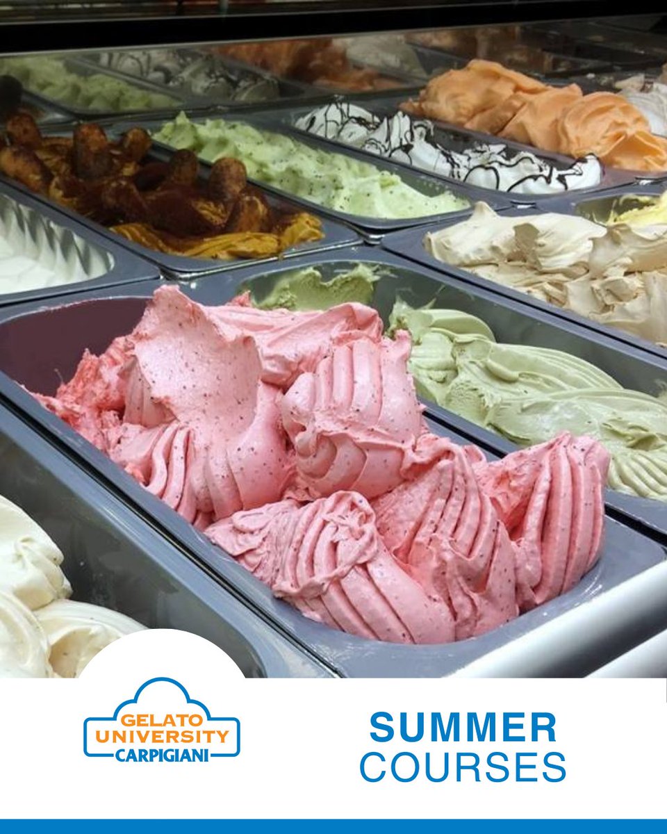 Join us for our summer Introduction to Gelato courses:

📆 26 June
📍 Hereford

📆 1 July
📍 London

📆 9 July
📍 Glasgow

📆 8 July
📍 Manchester

📆 22 July
📍 Hereford

📆 27 August
📍 London

Sign up: bit.ly/4mlReuA

#Carpigiani #Gelato #GelatoUniversity