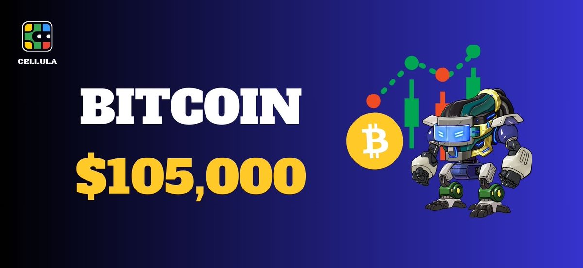 🔥 $105K BTC = PoW Wins Again!

History proves it: Bitcoin's unstoppable rise to $105K shows Proof-of-Work is crypto's ultimate consensus. Time to celebrate! 🚀

we're redefining mining with vPoW – more efficient, more decentralized. Keep your BitLife running! ⛏️ #Cellula #Mining