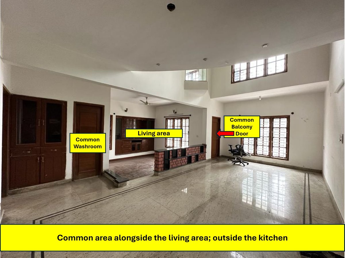 hrkhanna's tweet photo. @fmrbangalore 
📍HSR Sector 6 | 3BHK Duplex | 1 Room Available
🛏️ Attached bath, wardrobes, green view
🏡 Semi-furn, kitchen w/ RO, utensils
💸 Rent ₹17K | Dep ₹1L | Move-in: 1st July
👤 Male prof | Clean &amp; chill
📩 WhatsApp +91-9711743598 (text first!)
Photos available https://t.co/tCLrpzhIR0