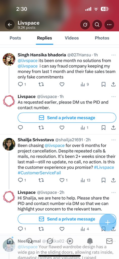 nimit_talati's tweet photo. @livspace Why everyone is not satisfied with you @livspace  till date u haven’t reverted https://t.co/byPyOSaK0U
