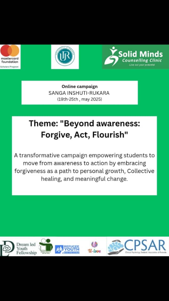 umukambwe12's tweet photo. "Forgiveness is for yourself because it frees you. Brittany Burgunder considered forgiving oneself, believing in oneself, and choosing to love oneself as the best gifts one could receive. #SolidMinds
@Uni_Rwanda @MastercardFdn  @SolidMindsRw https://t.co/XkAN5LKHFG