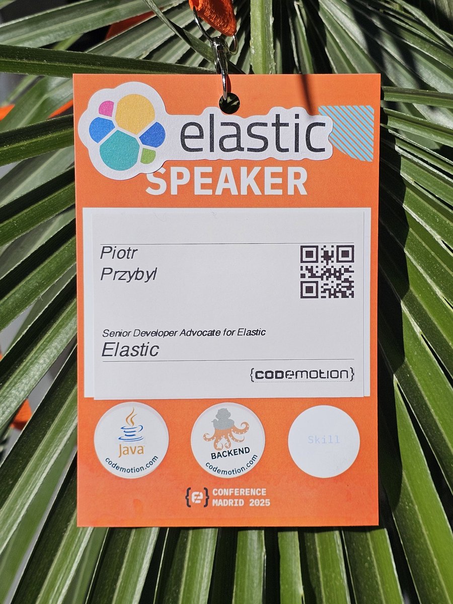 piotrprz's tweet image. Another week, another conference! Today #CodeMotion in Madrid.
#busyMay