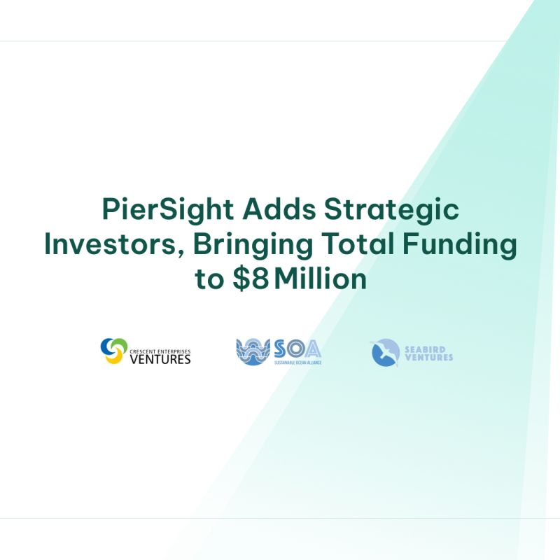 We’ve secured additional strategic capital as part of a seed extension, bringing our total funding to $8 million!

But more importantly, we’ve brought on a group of mission-aligned investors with deep expertise in ocean sustainability, port operations, and global technology,