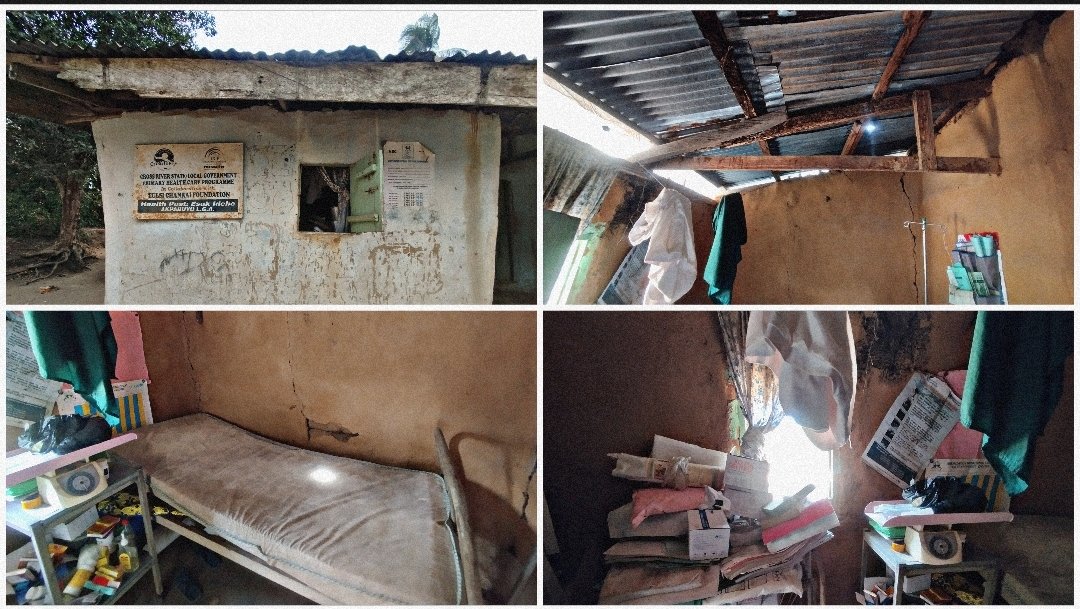 Orodata's tweet image. EXPOSED!!! 
Some Health workers in Cross River State are risking their lives daily,working in crumbling buildings, without electricity, essential drugs, or clean water. Many face insecurity with little support, yet continue to serve.
Frontline investigation by @Agent471989.…