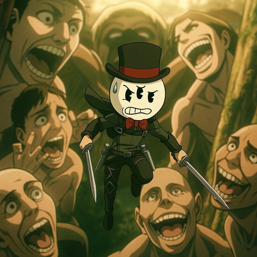 If you win, you live. If you lose, you die. If you don’t fight, you can’t win! – Eren Yeager

➤ "Mr. E doesn’t run. He rewrites the fight."

#Cultur $Cultur