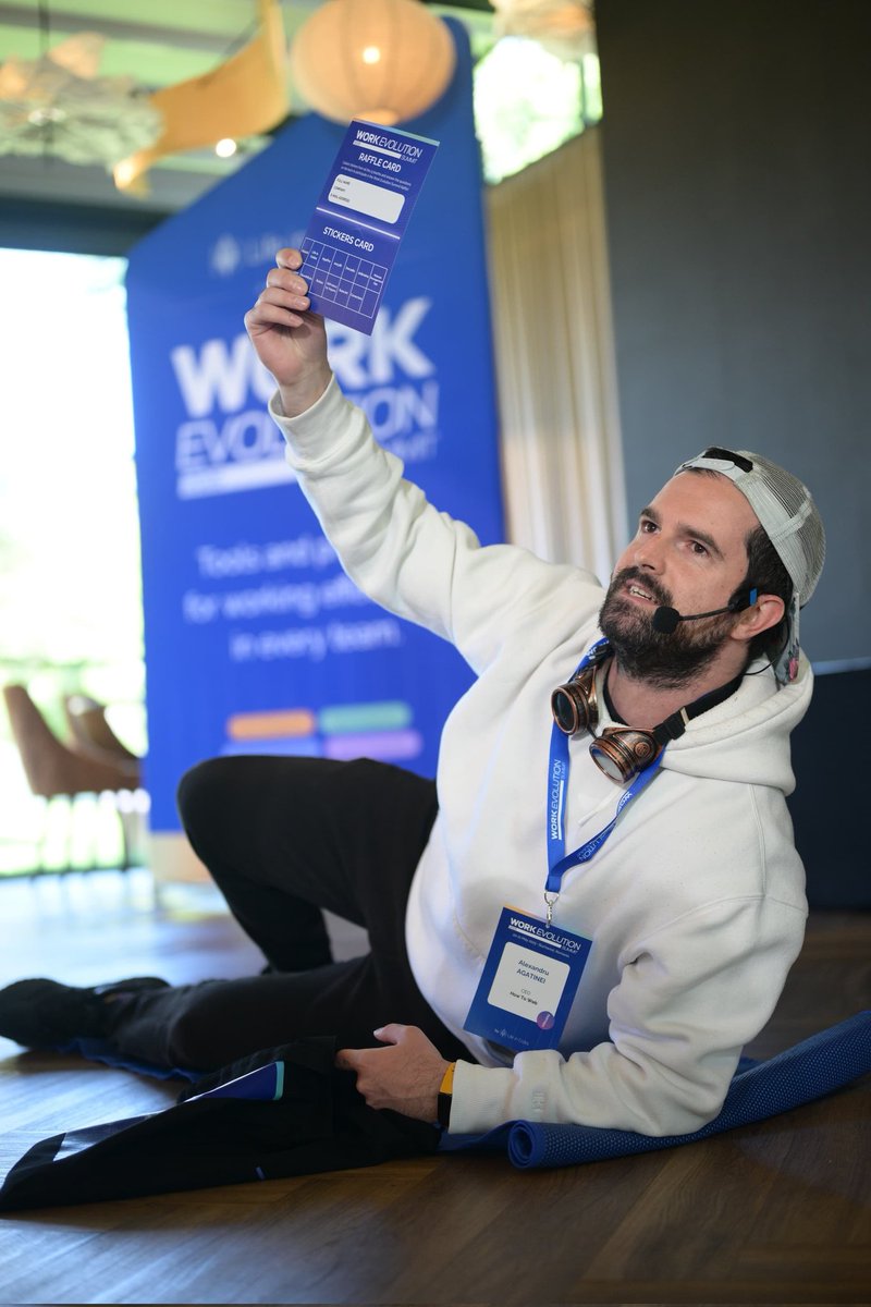 Hands in the air, ideas in full swing! 🙌🏻

The Work Evolution Summit is happening now — and it’s anything but your typical sit-and-nod kind of event.

We’ve got energy. Movement. Speakers and moderators that break the norms and a room full of people ready to challenge how we