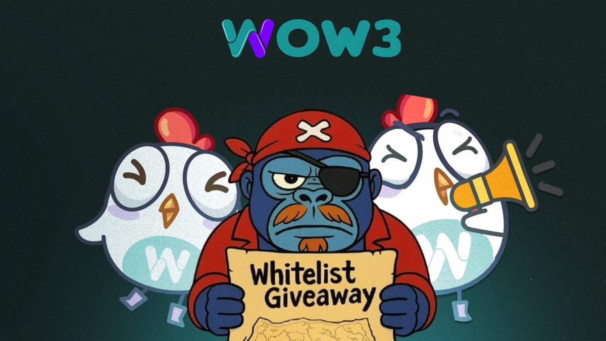🚨 RONKESHIPS x WOW3 WL GIVEAWAY 🚨

We’ve teamed up with @RonkeShips to hook up the WOW3 fam with:

🎟️ 10 FCFS WL spots (5 MAX MINT each)

To claim yours:
 ✅ Follow <a href="/WOW3_Official/">WOW3 - Ronin Portfolio Tracker</a> @RonkeShips @RoninZodiacs
 🔁 Like + Repost
 👥 Tag 3 frens
 💼 Drop your Ronin or EVM wallet
 🌀