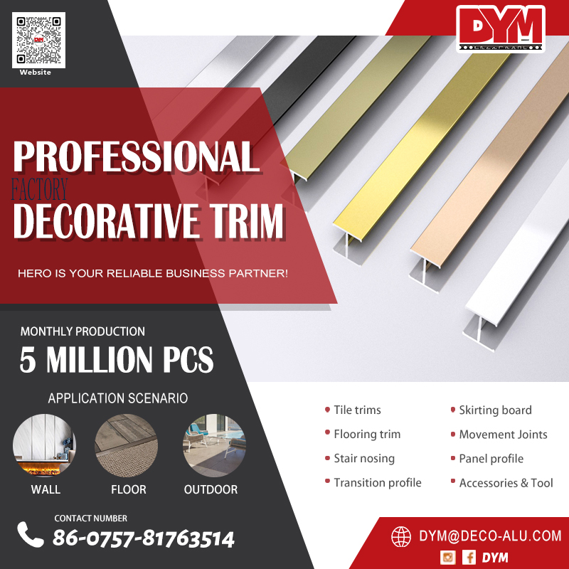 DYM DECOR tile trim tweet media