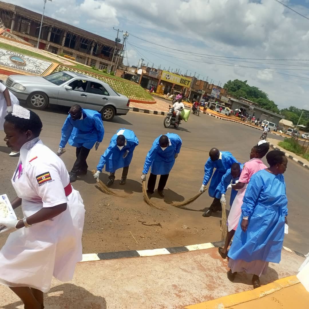 Some of our nurses joined the pre-Nurses Day activities at Kumi Health Centre IV as part of the build-up to the main celebration.

We honor them under the theme:
 "Our Nurses. Our Future. Caring for nurses strengthens economies." 💙
#IND2025 #NursesLeadTheWay #NursingExcellence