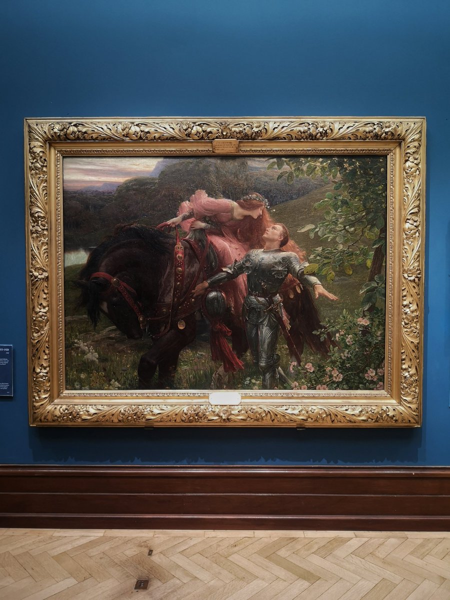 Casually seeing one of the most beautiful paintings I've ever laid eyes on.