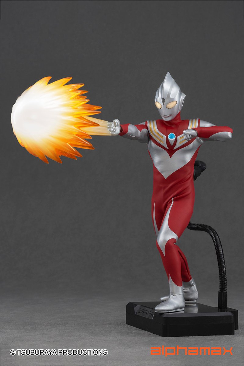 ✨【ALPHAMAX ウルトラマンティガ POWER TYPE 可動 アクション