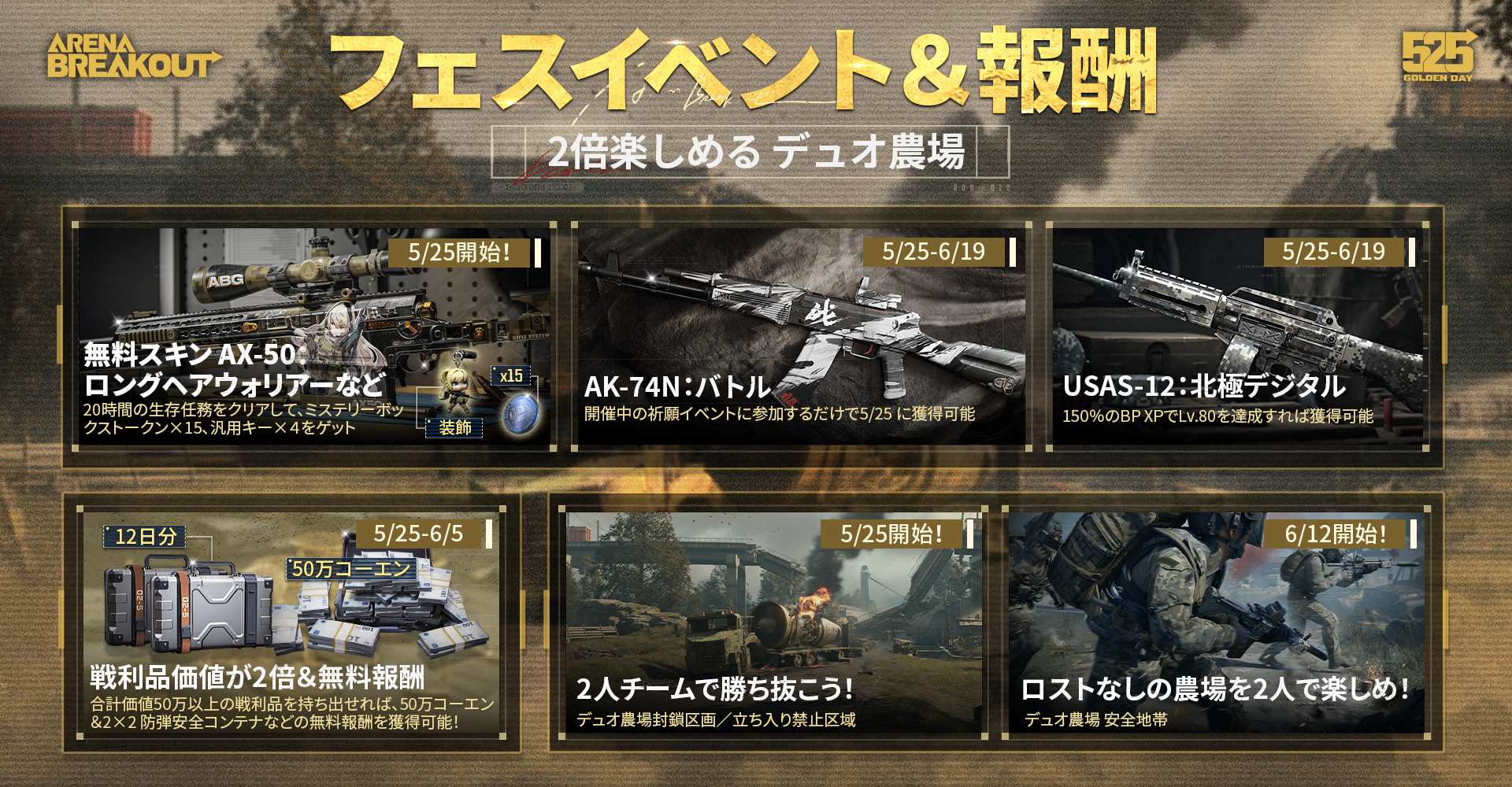 アリーナブレイクアウト 黄金のライオン像 Loot | Arena Breakout