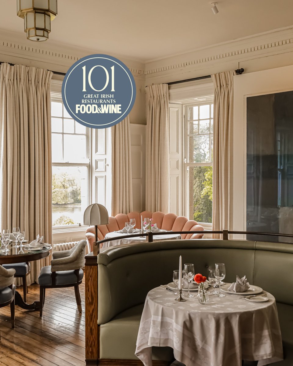 Ireland's Blue Book (@irelandbluebook) on Twitter photo A number of our restaurants have been featured in the 2025 edition of <a href="/foodandwine/">Food & Wine</a> Ireland Magazine’s 101 Great Irish Restaurants, in partnership with <a href="/NespressoUK/">Nespresso UK&Ireland</a>
This list celebrates the very best of Ireland’s vibrant culinary scene!
📍Munster
Landline at <a href="/parkkenmare/">Park Hotel Kenmare</a>
The A number of our restaurants have been featured in the 2025 edition of <a href="/foodandwine/">Food & Wine</a> Ireland Magazine’s 101 Great Irish Restaurants, in partnership with <a href="/NespressoUK/">Nespresso UK&Ireland</a>
This list celebrates the very best of Ireland’s vibrant culinary scene!
📍Munster
Landline at <a href="/parkkenmare/">Park Hotel Kenmare</a>
The