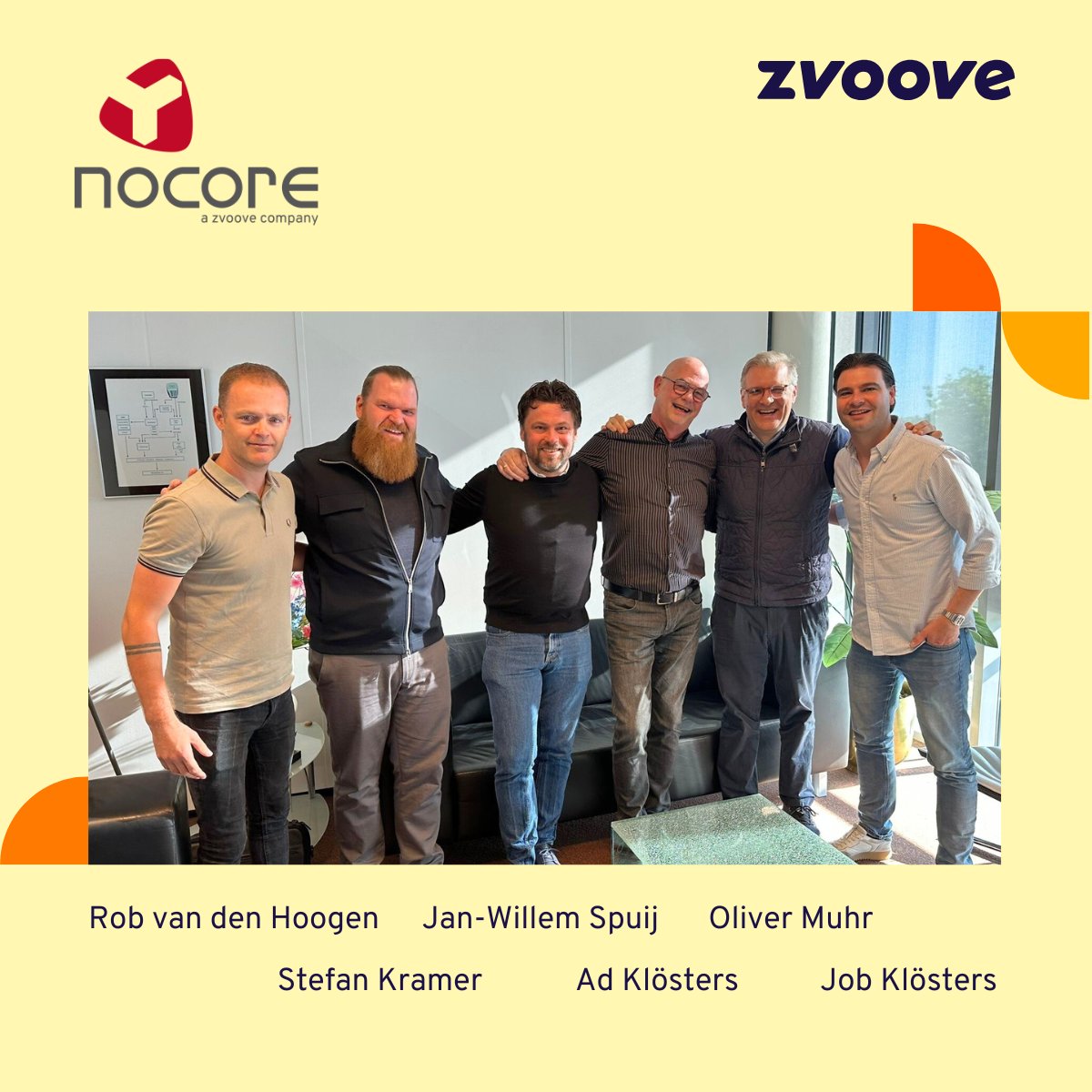 📣 Software marktleider breidt uit binnen de Europese schoonmaakbranche - zvoove neemt Nederlandse ERP-aanbieder <a href="/Nocorebv/">Nocore</a> over! Welkom bij zvoove, Nocore!