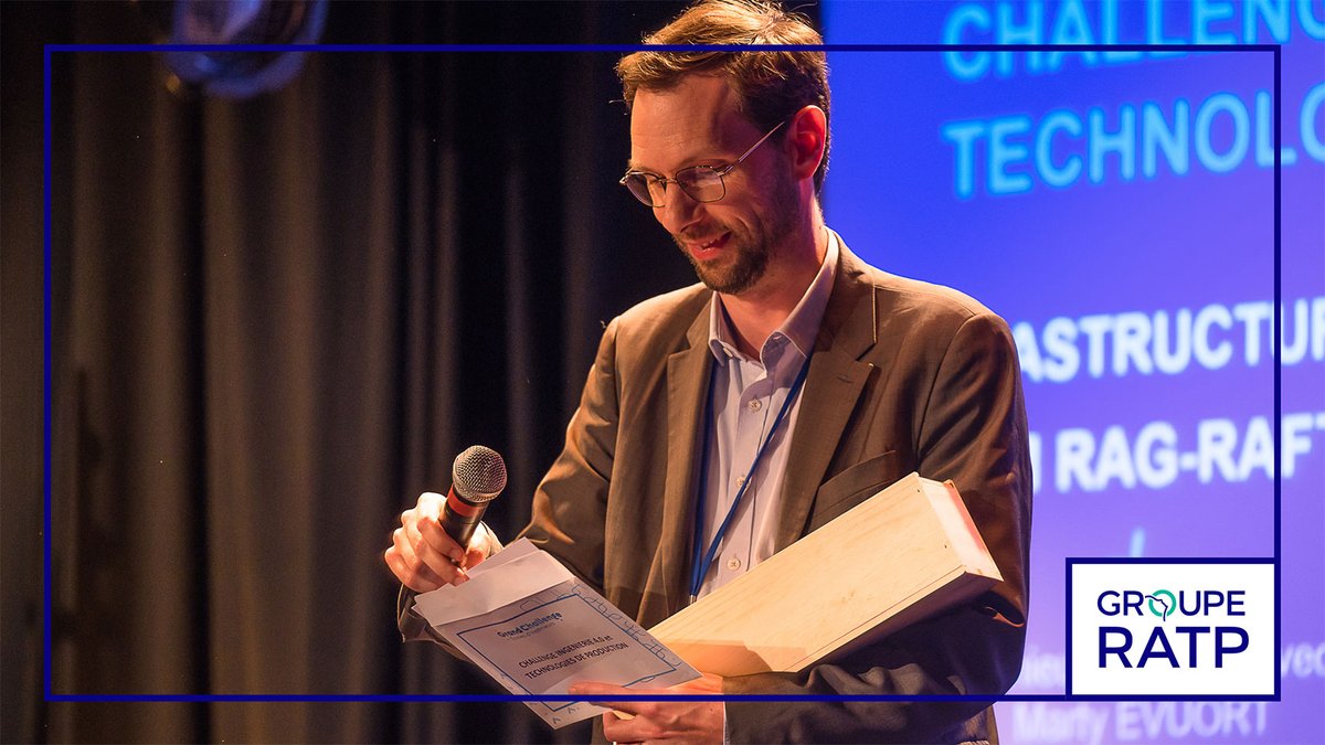 [Récompense] Le #groupeRATP est partenaire du Grand Challenge des écoles d’ingénieurs <a href="/usinenouvelle/">L'Usine Nouvelle</a>. La semaine dernière, Côme Berbain, directeur du Matériel Roulant Ferroviaire du groupe, a remis les prix aux lauréats. Sylvie Buglioni, directrice Projets, Technique et