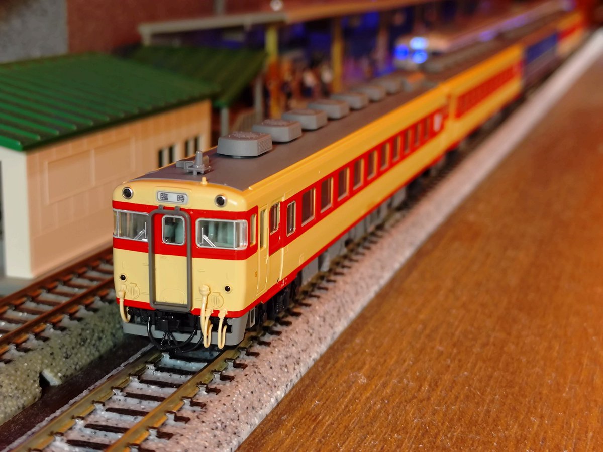 特製品ご案内】 キハ58系 団体臨時列車 4両セット(スハフ12 701いこい