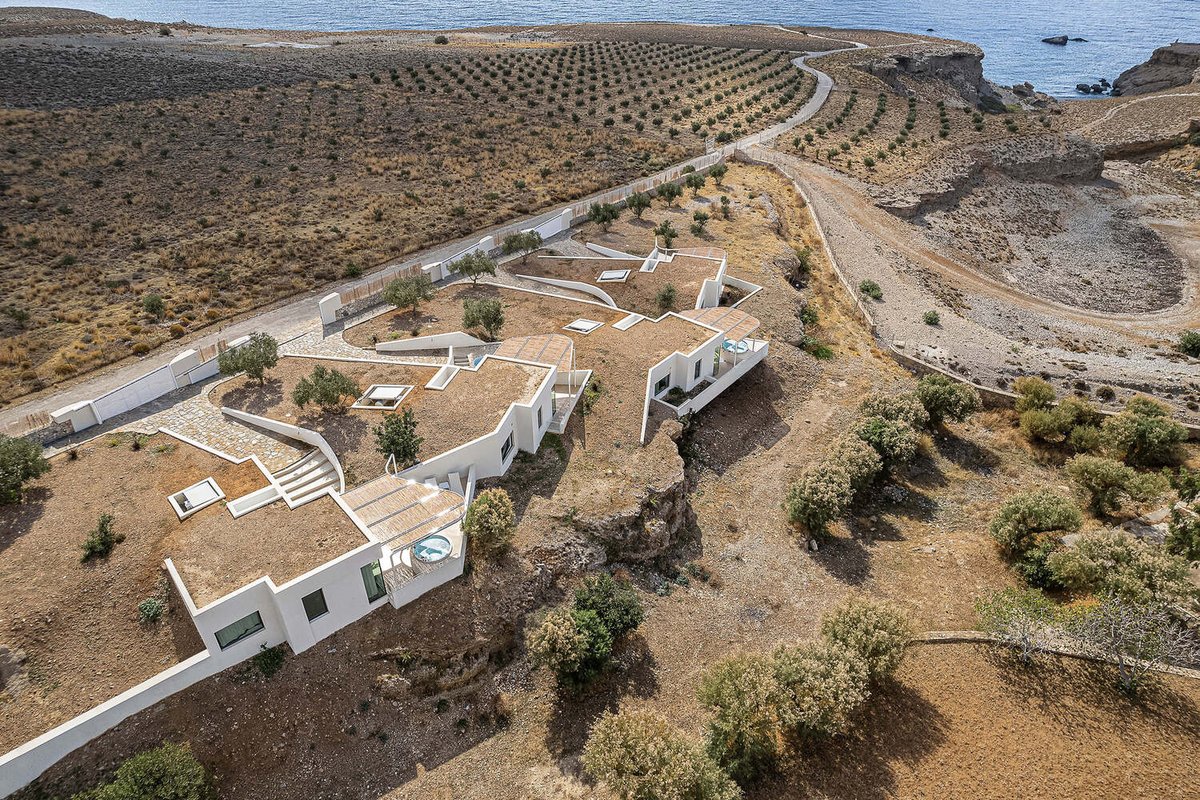 w_emerg's tweet photo. Can architecture vanish into nature? Hidden Ladies Suites in Crete by inDetail Architecture blend into the rocky landscape with sunken minimalist design, natural materials, and seamless views.
#CreteArchitecture #inDetailArchitecture #MinimalDesign #GreekIslands #ModernRetreat https://t.co/839S51RDXX
