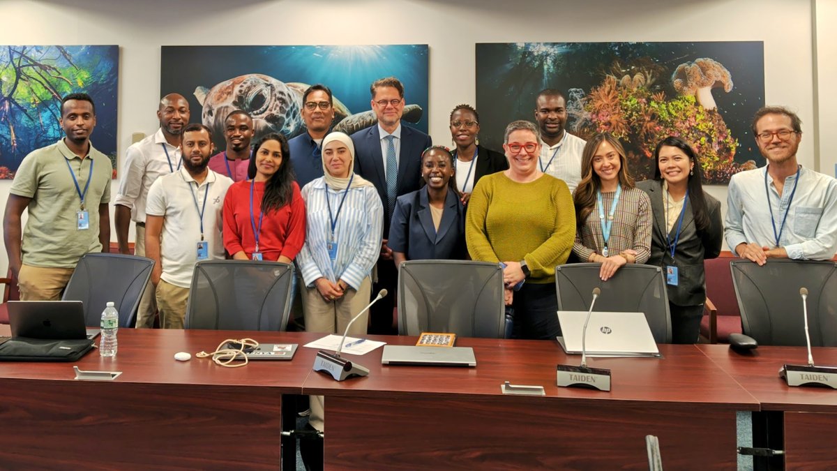It was a pleasure to meet the Nippon fellows at UN DOALOS during my short visit to New York. 

We discussed the future of maritime security and what to expect from the Council debate.