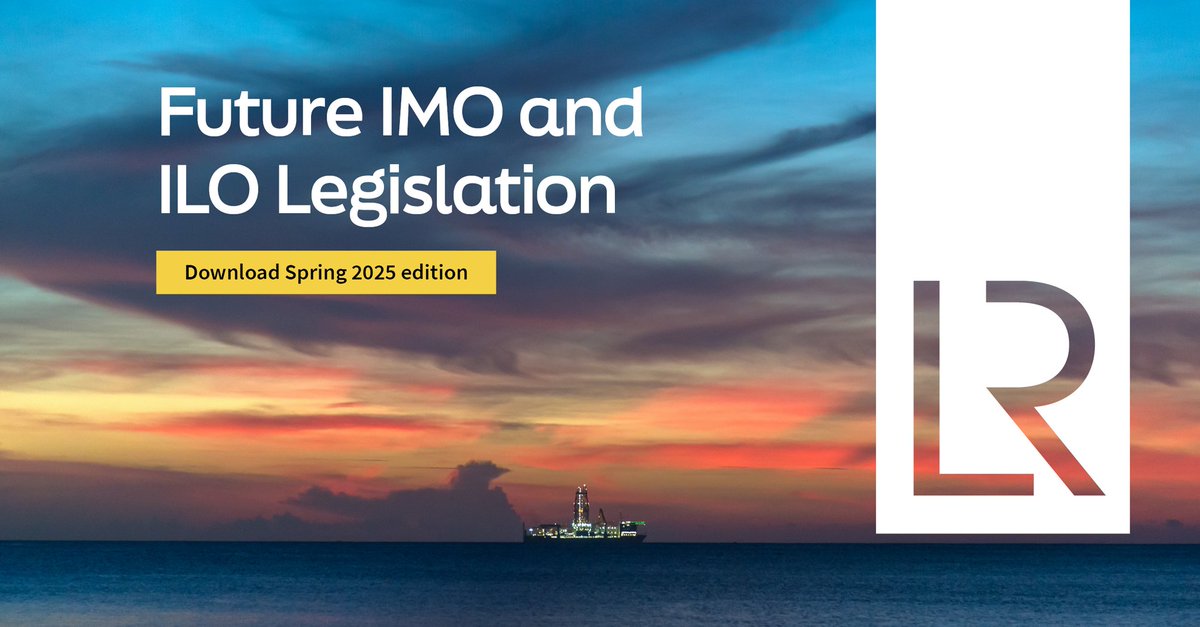 In case you missed it, the Spring 2025 edition of our Future IMO and ILO Legislation document is now available, providing an overview of upcoming changes to mandatory statutory requirements from the IMO and ILO.

Download it here: loom.ly/TeiP4uc #Maritime #Regulation