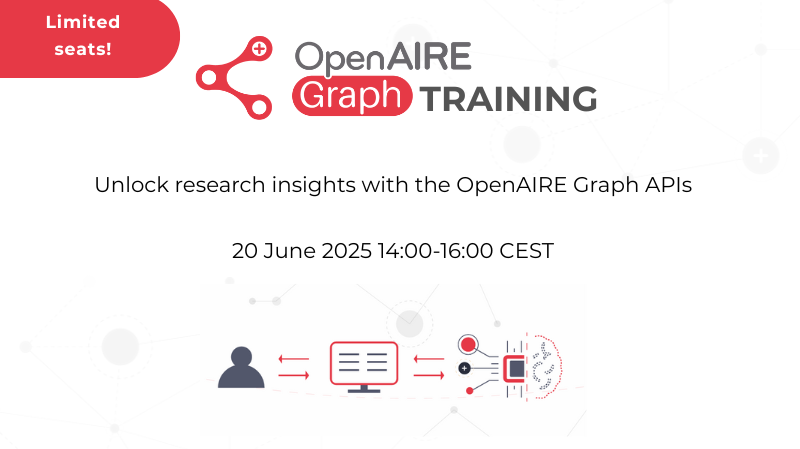 OpenAIRE_eu's tweet image. Unlock the Power of Open Research Data! Join our hands-on OpenAIRE Graph API Workshop-June 20, 14:00–16:00 CEST.

Limited to 30 participants for an interactive experience!
Register now: shorturl.at/QZVD2

#OpenAIRE #OpenScience #ResearchData #APIs #Bibliometrics