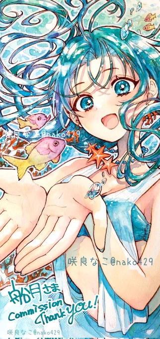 #クリエイター様の中に青の作品をお持ちの方はいらっしゃいませんか すみませーーん!! 通してください!! 青が足りない急患の方がいると聞いて!!!ありったけの青をかき集めてきました!!!