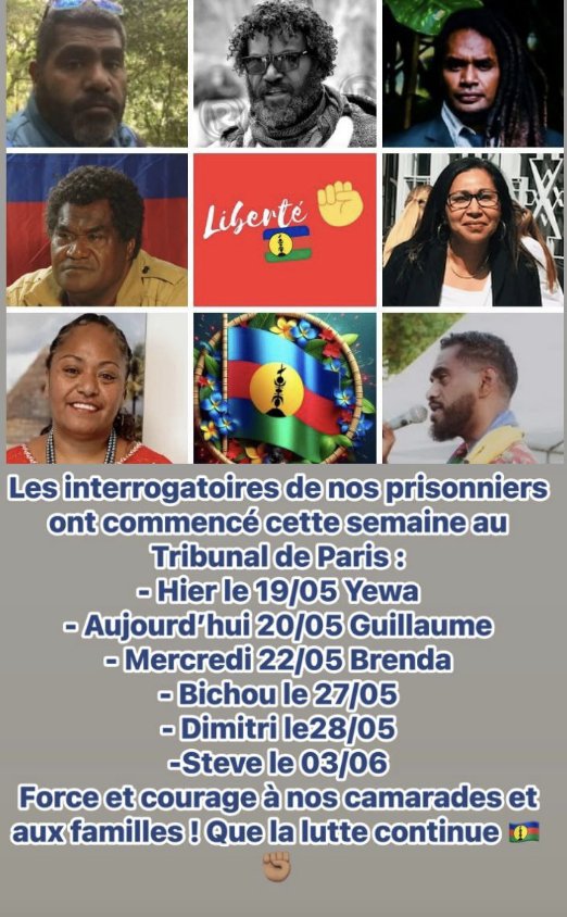 Suport Internacional Kanaky (@kanakysuport) on Twitter photo Bonjour camarades pour infos
Parvis du Tribunal de Paris, 1 Bd de Douaumont, 75017 Paris , métro 14 arrêt porte de Clichy dès 9h. #solidarite <a href="/Sol_Kanaky/">Solidarité Kanaky</a> <a href="/kanakyOnLine/">KANAKY ONLINE</a> <a href="/Kanaky_Freedom/">🇳🇨 KANAKY FREEDOM 🇳🇨</a> <a href="/FlnksOfficiel/">FLNKS</a> Bonjour camarades pour infos
Parvis du Tribunal de Paris, 1 Bd de Douaumont, 75017 Paris , métro 14 arrêt porte de Clichy dès 9h. #solidarite <a href="/Sol_Kanaky/">Solidarité Kanaky</a> <a href="/kanakyOnLine/">KANAKY ONLINE</a> <a href="/Kanaky_Freedom/">🇳🇨 KANAKY FREEDOM 🇳🇨</a> <a href="/FlnksOfficiel/">FLNKS</a>