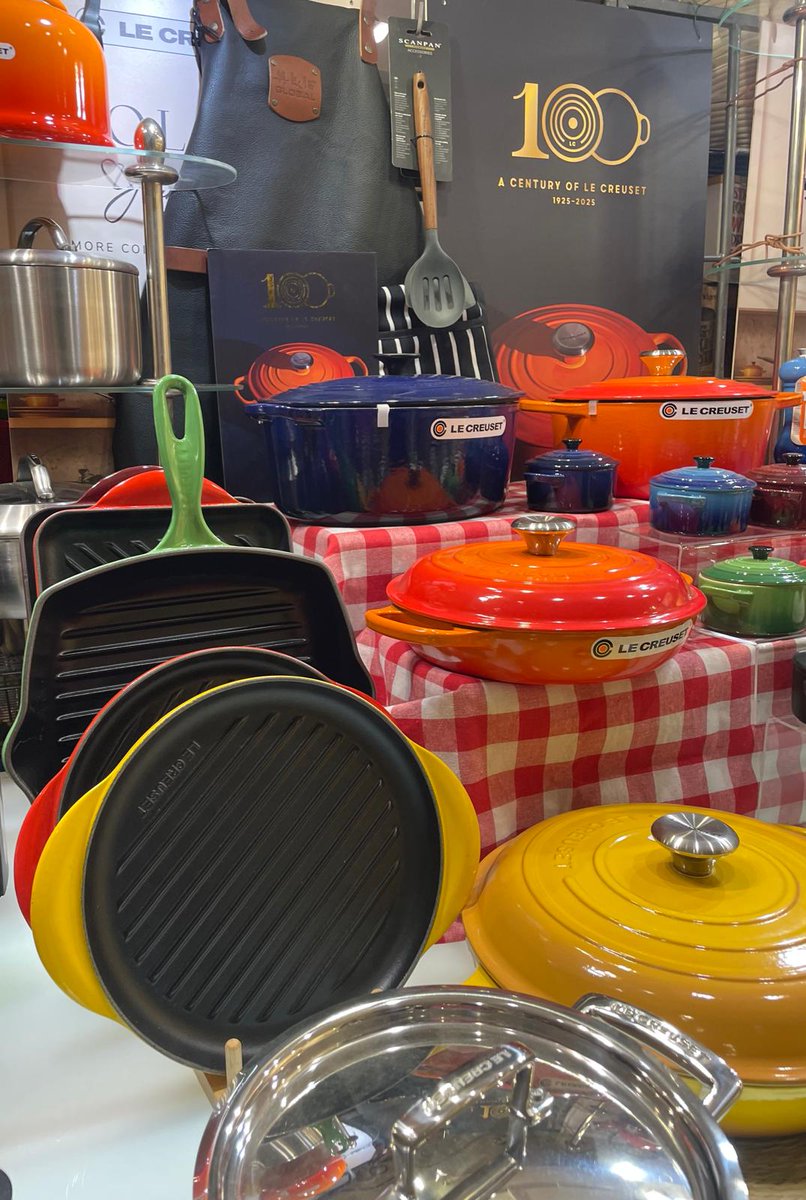 Experience the quality and craftsmanship of 100 years of Le Creuset cookware and kitchenware, showcased beautifully in our shop basement. Visit our website for a closer look at these wonderful products. <a href="/LeCreusetUK/">Le Creuset UK</a>  #lecreusetcentury #lecreuset100years #cookware #richmond