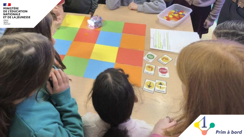 Cycle 3⃣ | Enseigner | #Programmation #Robotique

📌 Découvrir l’anglais en mouvement avec les Blue-Bot

▶️ primabord.eduscol.education.fr/decouvrir-l-an…

✅ Une séquence pédagogique en mathématiques intégrant le numérique comme un levier d’apprentissages
✅ Dans le cadre du programme #EMILE