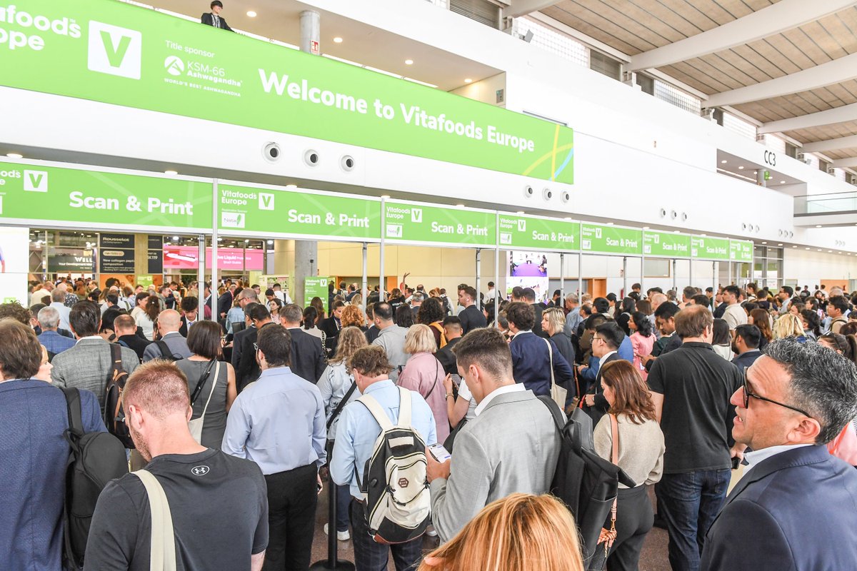 Welcome to the first ever edition of Vitafoods Europe in Barcelona! Day 1 has kicked off and the show floors are buzzing! Wishing our wonderful nutraceutical community a fantastic few days ahead 🤩💚✨ #VitafoodsEurope #nutraceuticalevent #nutraceuticals