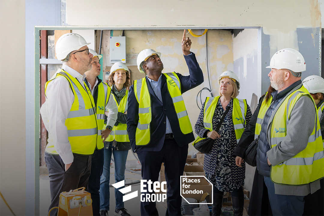 Progress at Seven Sisters Market!

Thrilled to host MP  David Lammy &amp; Graeme Craig, CEO of Places for London, for a site visit.

Collaboration drives this key community project forward. Exciting milestones ahead! 🚧✨

#SevenSistersMarket #LondonProjects #EtecGroup #Community
