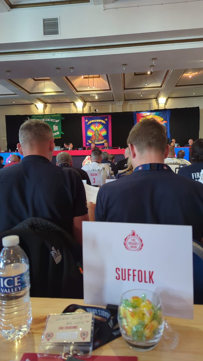 SuffolkFBU's tweet photo. And so it begins @fbunational conference is underway ✊ https://t.co/U74uxwCnlR