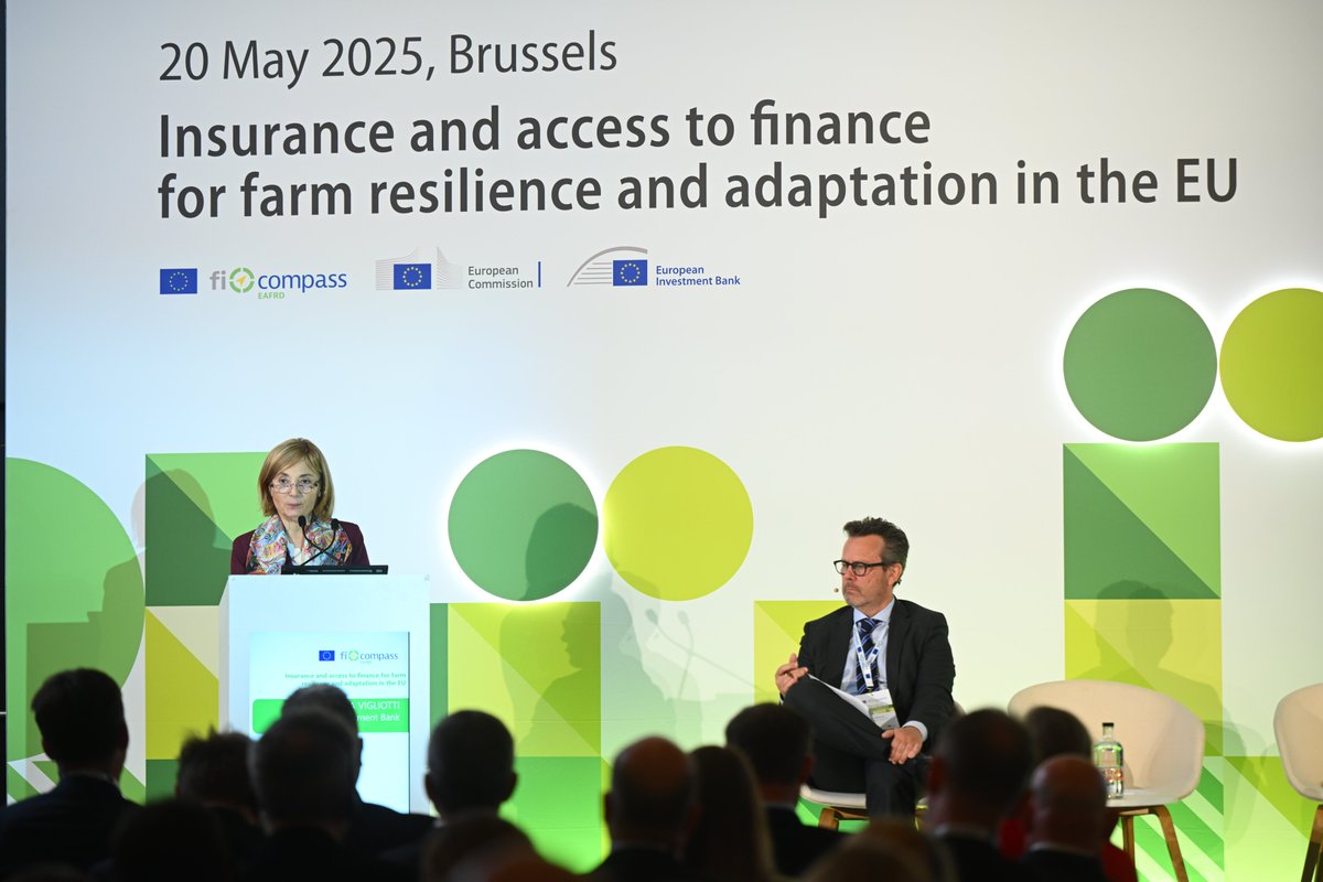 fi-compass (@ficompass) on Twitter photo 🌾How can agriculture adapt to climate change?
<a href="/EUAgri/">EU Agriculture🌱</a> Commissioner, <a href="/CHansenEU/">Christophe Hansen</a> and <a href="/EIB/">European Investment Bank</a> VP <a href="/GelsoVigliotti/">Gelsomina Vigliotti</a> address the matter in Brussels at our #EAFRD #ficompass event today.
💬Join the discussion:
events.fi-compass.eu/event/19f8ded8… 🌾How can agriculture adapt to climate change?
<a href="/EUAgri/">EU Agriculture🌱</a> Commissioner, <a href="/CHansenEU/">Christophe Hansen</a> and <a href="/EIB/">European Investment Bank</a> VP <a href="/GelsoVigliotti/">Gelsomina Vigliotti</a> address the matter in Brussels at our #EAFRD #ficompass event today.
💬Join the discussion:
events.fi-compass.eu/event/19f8ded8…