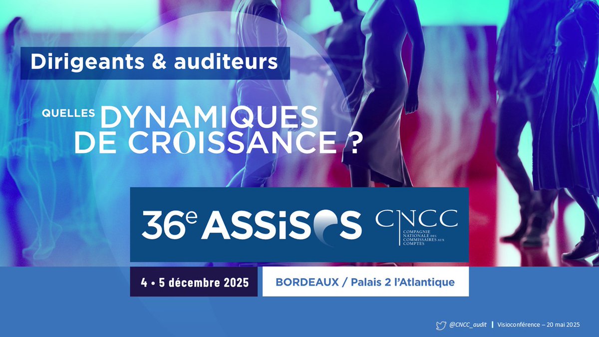 [Réunion des partenaires] « Dirigeants &amp; Auditeurs : Quelles dynamiques de croissance ? » est le thème des 36e #Assisescncc autour duquel les rapporteurs Fabienne Mathieu et Olivier Arthaud bâtissent le programme de cette édition.