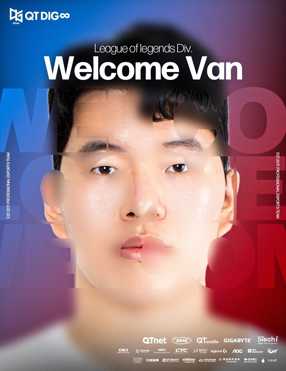 Welcome Van

Fuel the fire.

#LJL2025 #QTWIN #LeagueOfLegends