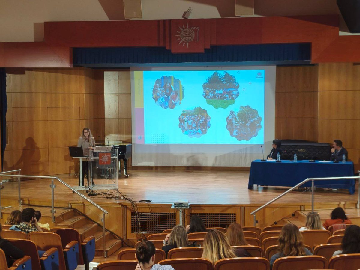 📍#C4CF at Career Day 🚀🧭

🎤Eleni shared the story of our work and what we accomplished in the #c4cf, at the Career Day organized by the Department of Balkan, Slavic, and Oriental Studies at the University of Macedonia.

Grateful for the opportunity! 

#experiencingcooperation!