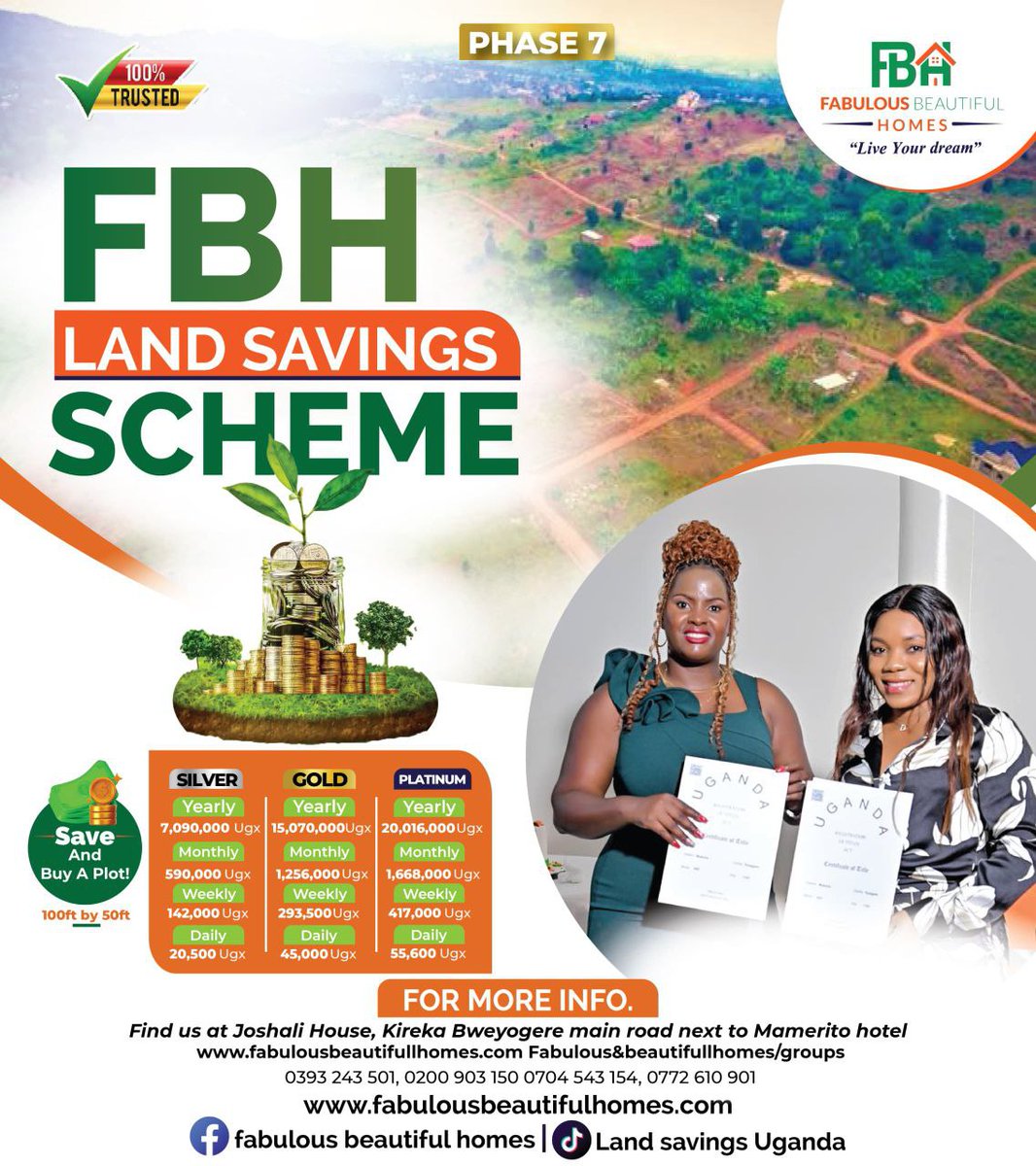 Thinking about buying land in Uganda? ,But you're probably wondering: is now the right time to buy, or should you wait for prices to drop?
Call us, we’ll answer these questions. We know this market quite well.
#LandSavingScheme
#RealEstateInUganda
#Investors
#Developers
#Land